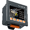 3.5 Touch HMI Device with 1 x RS-232/RS-485 and 1 x RS-485, Ethernet (PoE), RTC, USB Download Port and Rubber KeypadICP DAS